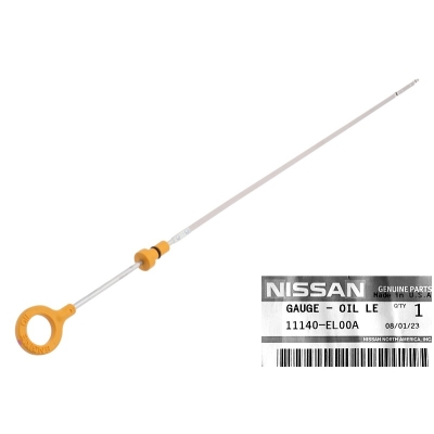 NISSAN TIIDA VERSA C11 1.8 B 05- BAGNET MIARKA POZIOMU OLEJU OE 11140-EL00A